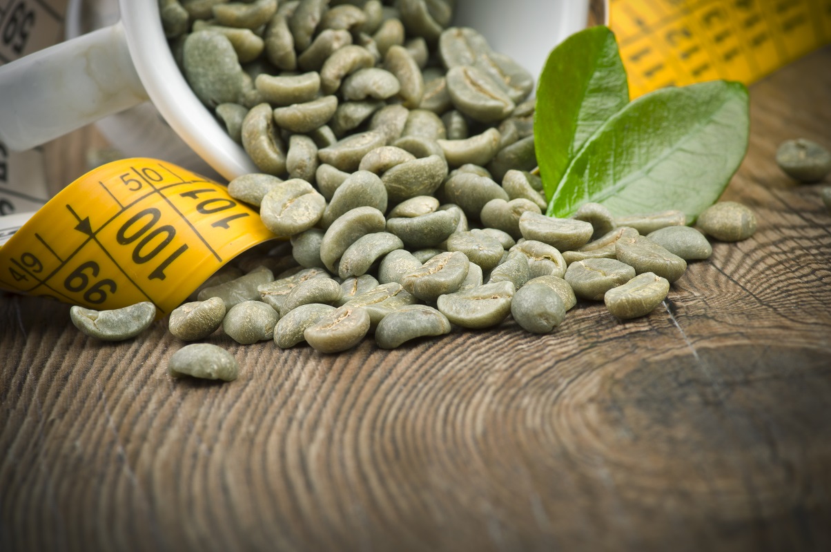 green coffe s metrem